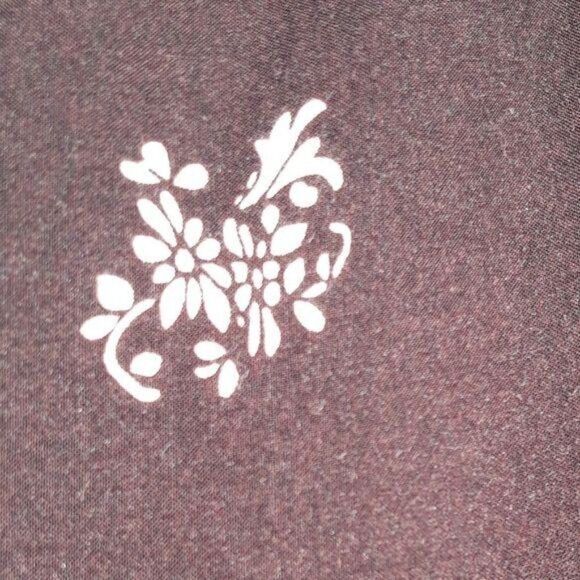 Vtg R&K Sleeveless V-neck Button Front Maxi Dress Bandana Print Brown Sz 20W - Picture 11 of 11